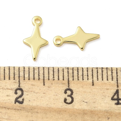 Brass Charms KK-C083-08G-1