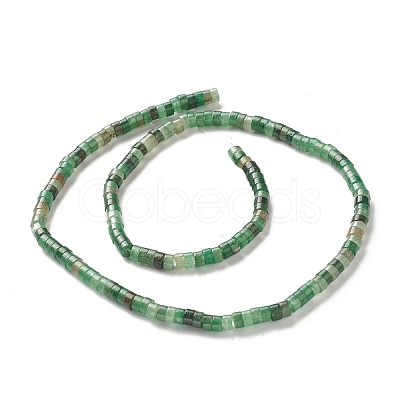 Natural Green Aventurine Beads Strands G-F735-05-1