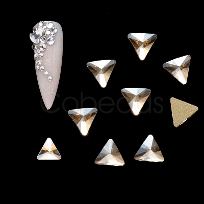 Flat Back Glass Rhinestone Cabochons MRMJ-Q072-34B-1