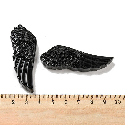 Natural Obsidian Pendants G-M417-05D-1