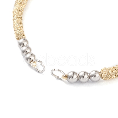 Adjustable Braided Polyester Cord Bracelet Making AJEW-JB00849-06-1