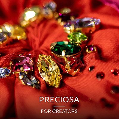 Preciosa&reg MAXIMA Crystal Fancy Stones Y-PRC-FG15-20050-1