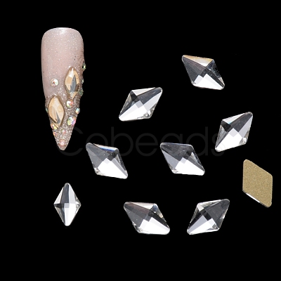 Flat Back Glass Rhinestone Cabochons MRMJ-Q072-28A-1