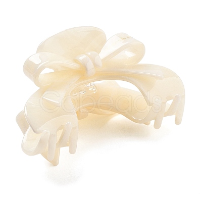 Cellulose Acetate & Iron Claw Hair Clips AJEW-K047-02C-1