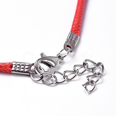 Waxed Cord Necklace Cords NCOR-R027-M-1