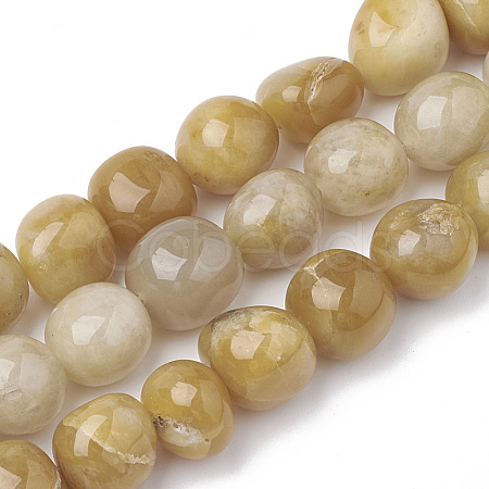 Natural Yellow Aventurine Beads Strands G-S299-88-1
