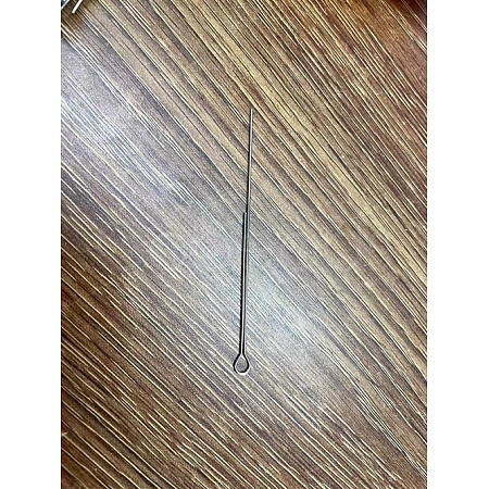 304 Stainless Steel Fishing Looped Spinner Shaft FIND-WH0105-66A-1