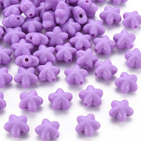 Opaque Acrylic Beads MACR-S373-26-A02-1