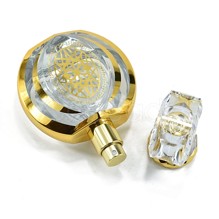 Gold Stamping Glass Spray Perfume Bottles PW-WG88538-01-1