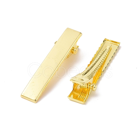 Iron Flat Alligator Hair Clip Findings IFIN-S286-34mm-G-1