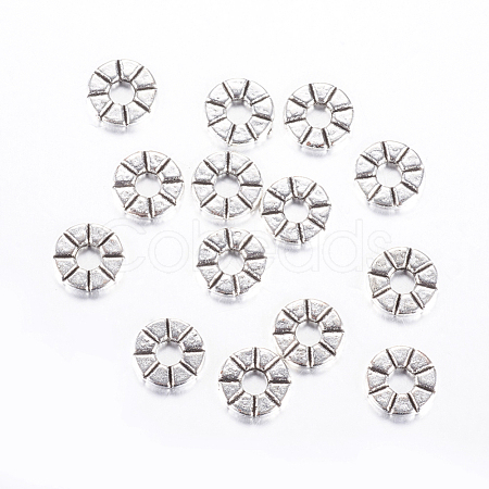 Tibetan Style Alloy Spacer Beads X-LF10461Y-NF-1