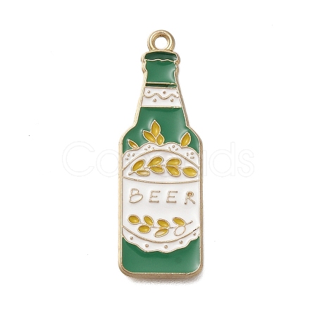 Oktoberfest Theme Alloy Enamel Pendants ENAM-S021-06G-A-1