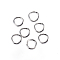 Tarnish Resistant 304 Stainless Steel Jump Rings, Open Jump Rings, Stainless Steel Color, 3.5x0.6mm, Inner Diameter: 2.3mm, 22 Gauge