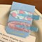 2Pcs Resin Alligator Hair Clips, Hair Accessories for Women and Girls, Light Sky Blue, 60x17mm