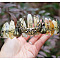 Natural Yellow Quartz Hair Bands,  Crown Hair Bands, for Women Girls, 270x180x30mm