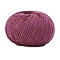 Cashmere Yarn, for Weaving, Knitting & Crochet, Medium Violet Red, 2mm, about 60.15 Yards(55m)/Skein