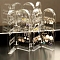 Plastic Earring Storage Display, Clear, 43.5x2x28cm