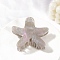 Acrylic Claw Hair Clips, Starfish, Hair Accessories for Women Girls, Rosy Brown, 90x83x49mm