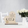 Wooden Heart Table Decorations DJEW-WH0017-006-6