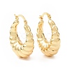 Rack Plating Brass Croissant Hoop Jewelry for Women X-EJEW-G288-33B-G-2