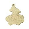 Light Gold Tone Alloy Enamel Pendants ENAM-C013-01B-2