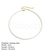 Elegant High-Quality Non-Fading 4mm Round Natural Pearl Beaded Necklaces for Women VI2074-3-1