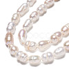 Natural Cultured Freshwater Pearl Beads Strands PEAR-N012-04F-5