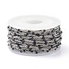 304 Stainless Steel Enamel Curb Chains CHS-P013-01P-02-3