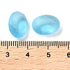 Frosted Glass Rhinestone Cabochons RGLA-G022-05A-202-3