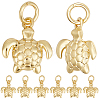 Beebeecraft 14Pcs Brass Charms KK-BBC0012-62-1