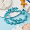 Synthetic Turquoise Beads Strands G-YW0001-50A-2