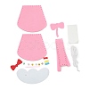 Non Woven Fabric Embroidery Needle Felt Sewing Craft of Pretty Bag Kids DIY-H140-03-2