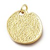 Real 18K Gold Plated Brass Enamel Pendants KK-A150-07G-C-RS-2