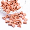 Spray Painted Alloy Multi-Strand Links PALLOY-G268-K-008-1