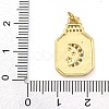 Rack Plating Brass Micro Pave Cubic Zirconia Pendants KK-G513-73A-05G-4