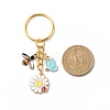 4Pcs Insect Theme Keychain KEYC-JKC00383-3