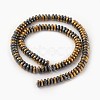 Electroplated Non-magnetic Synthetic Hematite Beads Strands G-P408-J-3