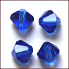 Imitation Austrian Crystal Beads SWAR-F022-4x4mm-206-1