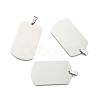 201 Stainless Steel Stamping Blank Tag Pendants STAS-O044-P122-2