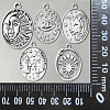 20Pcs 10 Styles Tibetan Style Alloy Pendants TIBEP-CJ0001-82-8