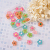  Resin Frosted Cabochons RESI-TA0001-27-3