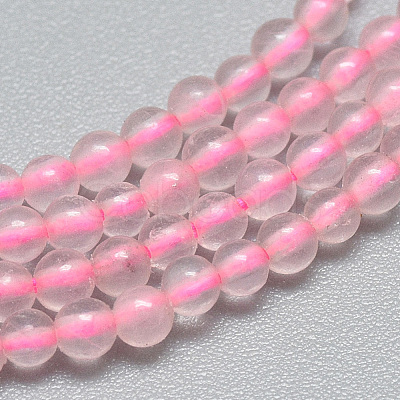 Natural Rose Quartz Beads Strands G-S266-2mm-16-1