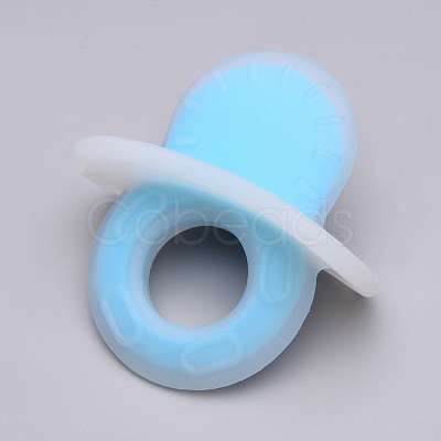 Food Grade Eco-Friendly Silicone Big Pendants SIL-Q011-04C-1