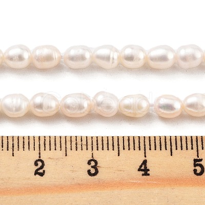 Natural Cultured Freshwater Pearl Beads Strands PEAR-P062-16B-1