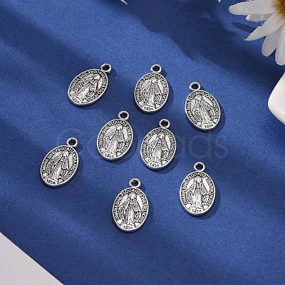 Tibetan Style Pendants X-TIBEP-3147-AS-FF-1