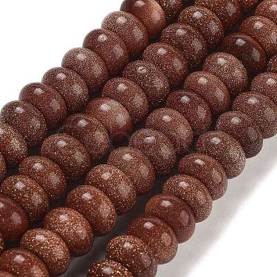 Synthetic Goldstone Beads Strands G-B077-B02-01-1