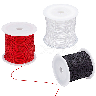 arricraft 150 Yards 0.5mm Nylon Cord, Nylon Beading String, Nylon