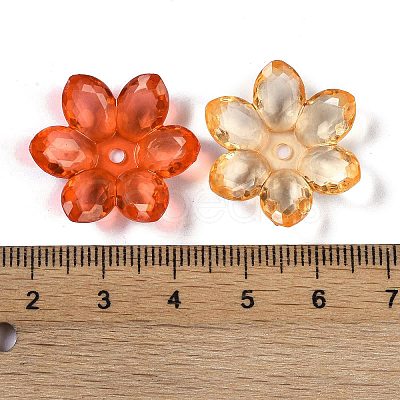 Transparent Acrylic Beads OACR-H118-03-1