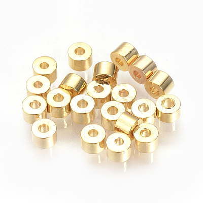 Brass Spacer Beads KK-Q735-52G-1