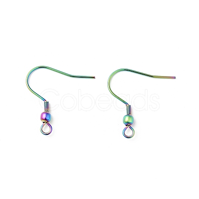 316 Surgical Stainless Steel Hook Earrings STAS-E009-1MC-1